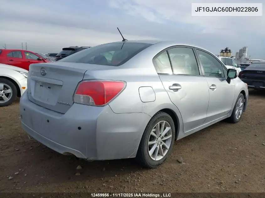 JF1GJAC60DH022806 2013 Subaru Impreza 2.0I Touring Package