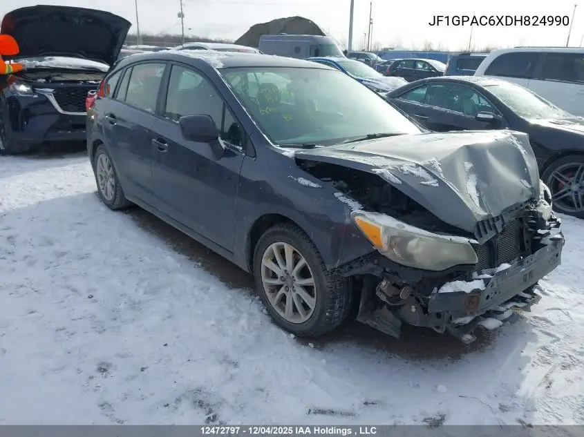JF1GPAC6XDH824990 2013 Subaru Impreza 2.0I Touring Package