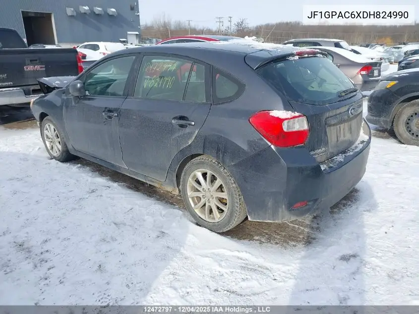 JF1GPAC6XDH824990 2013 Subaru Impreza 2.0I Touring Package