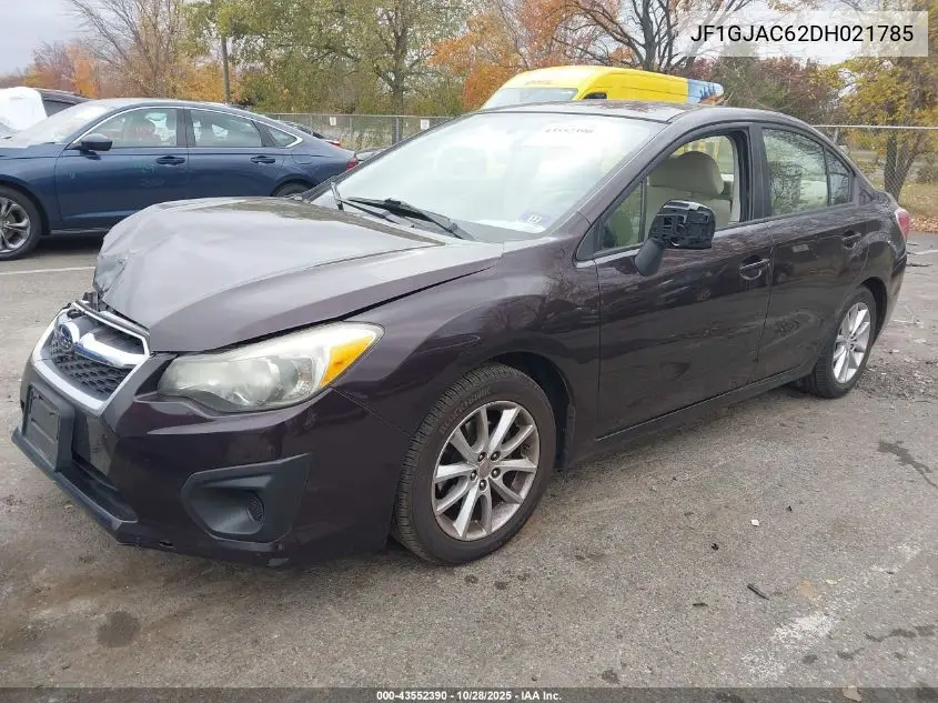 JF1GJAC62DH021785 2013 Subaru Impreza 2.0I Premium