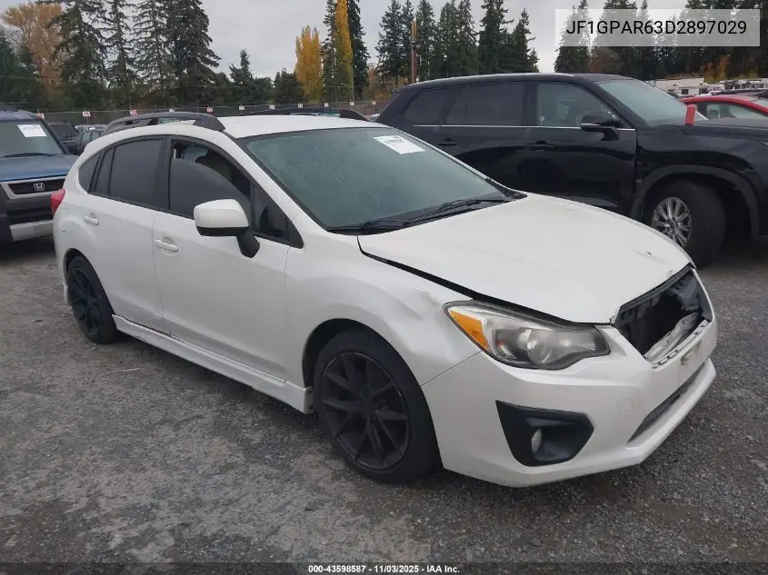 JF1GPAR63D2897029 2013 Subaru Impreza 2.0I Sport Limited