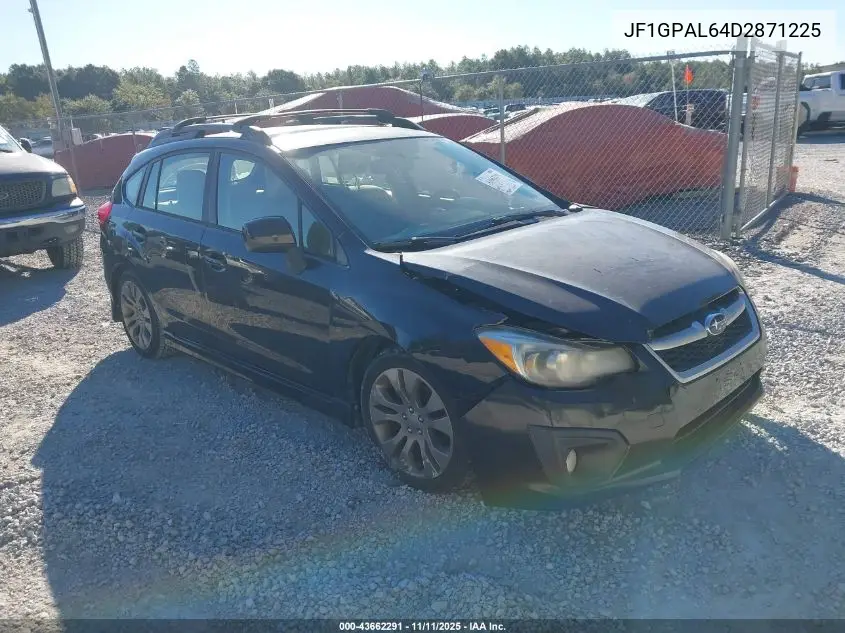 JF1GPAL64D2871225 2013 Subaru Impreza 2.0I Sport Premium