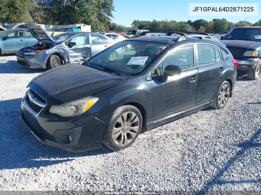 JF1GPAL64D2871225 2013 Subaru Impreza 2.0I Sport Premium