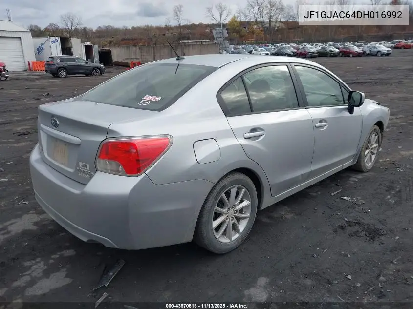 JF1GJAC64DH016992 2013 Subaru Impreza 2.0I Premium
