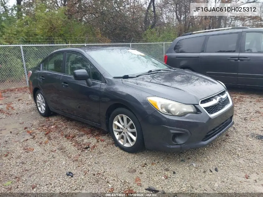 JF1GJAC61DH025312 2013 Subaru Impreza 2.0I Premium
