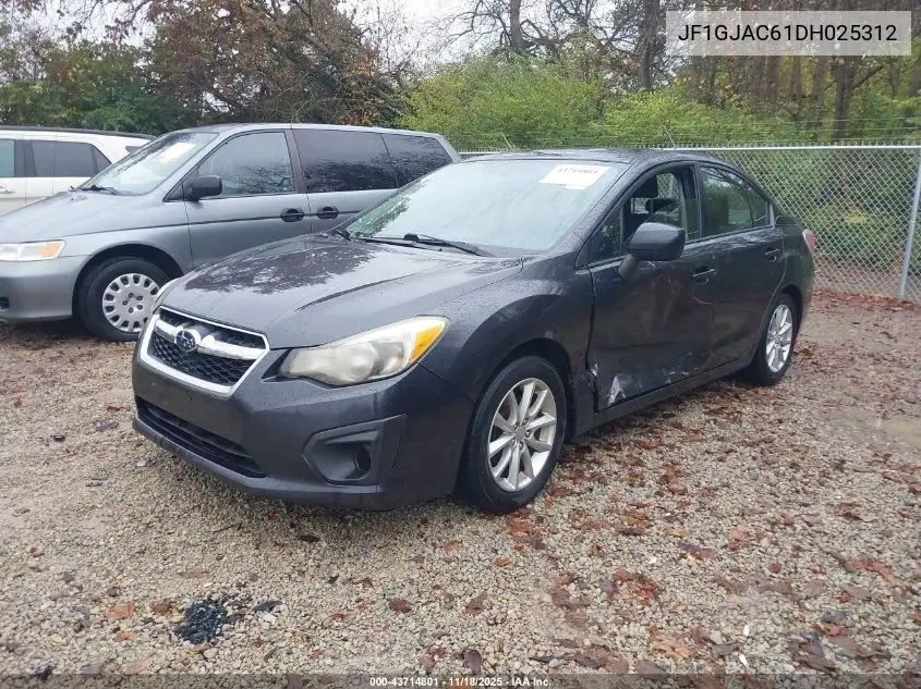 JF1GJAC61DH025312 2013 Subaru Impreza 2.0I Premium