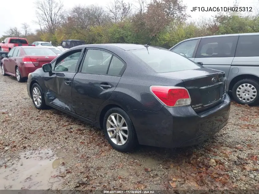 JF1GJAC61DH025312 2013 Subaru Impreza 2.0I Premium
