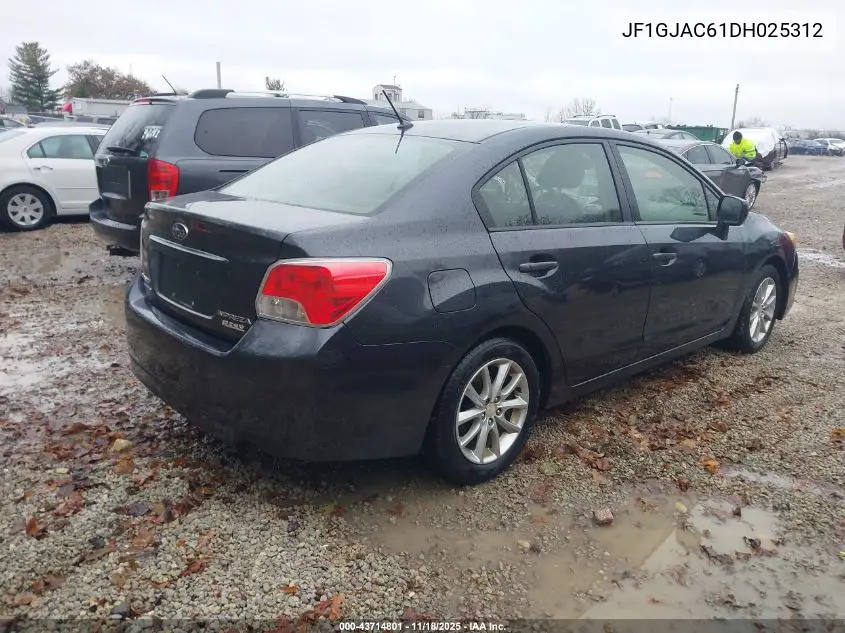 JF1GJAC61DH025312 2013 Subaru Impreza 2.0I Premium