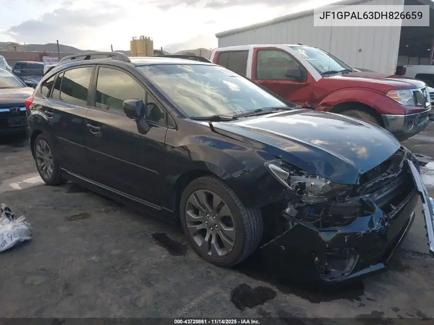 JF1GPAL63DH826659 2013 Subaru Impreza 2.0I Sport Premium