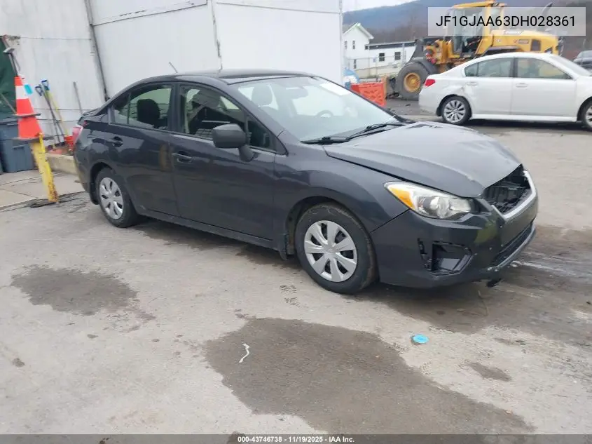 JF1GJAA63DH028361 2013 Subaru Impreza 2.0I