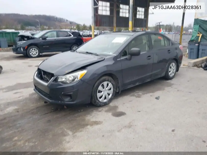 JF1GJAA63DH028361 2013 Subaru Impreza 2.0I
