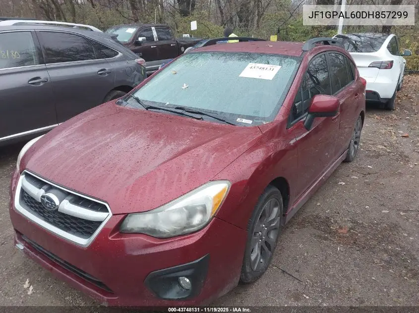 JF1GPAL60DH857299 2013 Subaru Impreza 2.0I Sport Premium