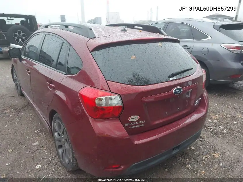 JF1GPAL60DH857299 2013 Subaru Impreza 2.0I Sport Premium