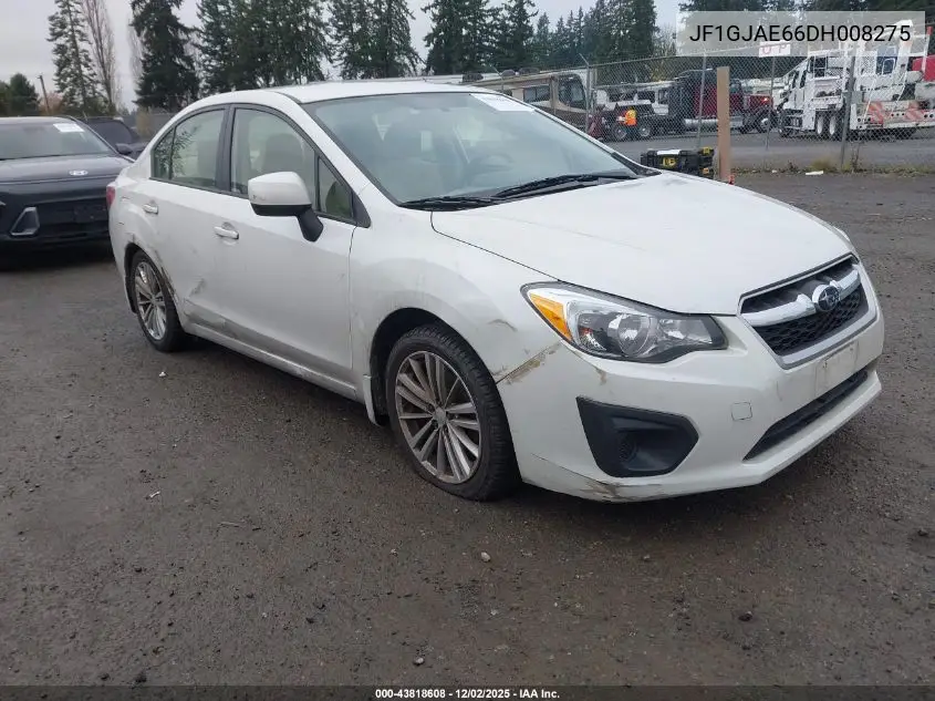 JF1GJAE66DH008275 2013 Subaru Impreza 2.0I Premium