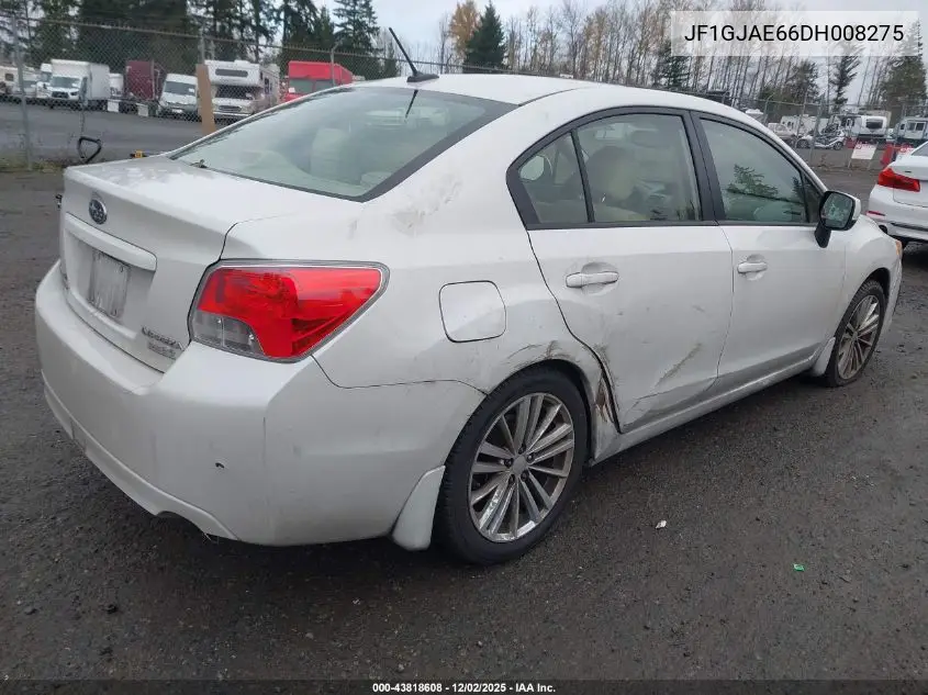 JF1GJAE66DH008275 2013 Subaru Impreza 2.0I Premium