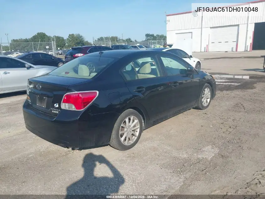 JF1GJAC61DH010048 2013 Subaru Impreza 2.0I Premium