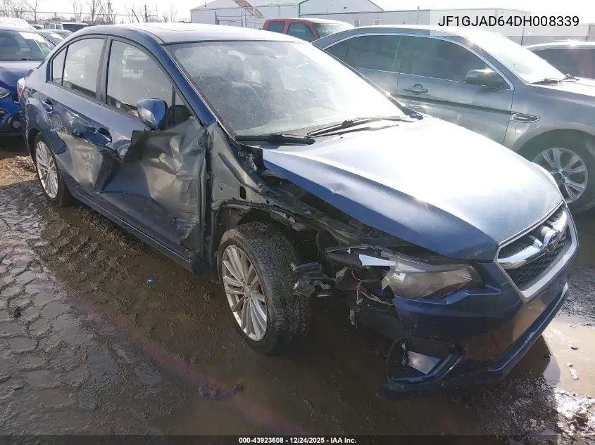 JF1GJAD64DH008339 2013 Subaru Impreza 2.0I Premium