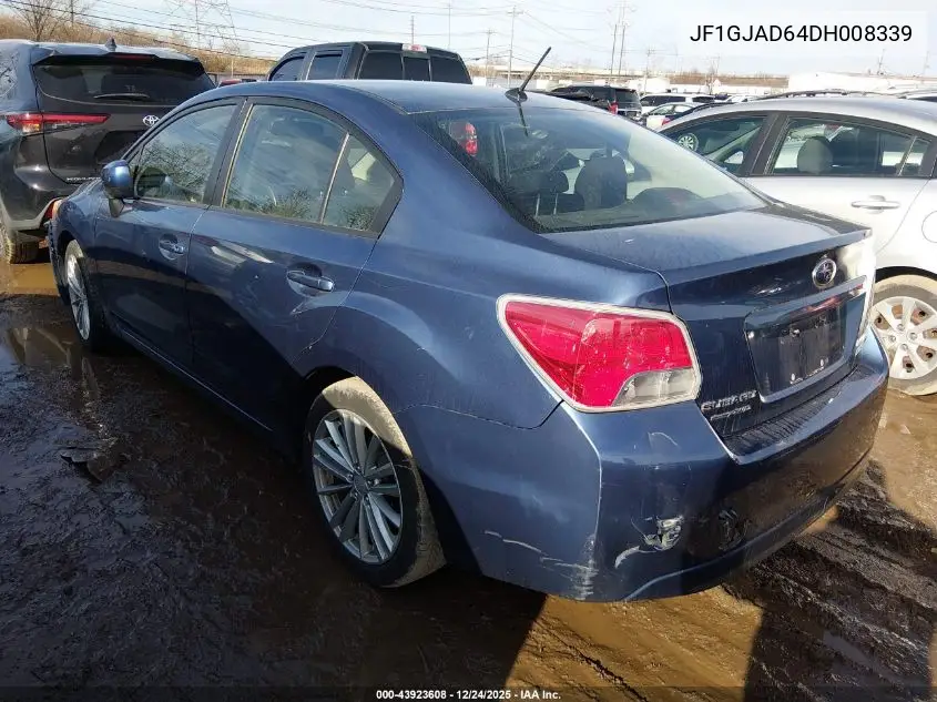 JF1GJAD64DH008339 2013 Subaru Impreza 2.0I Premium