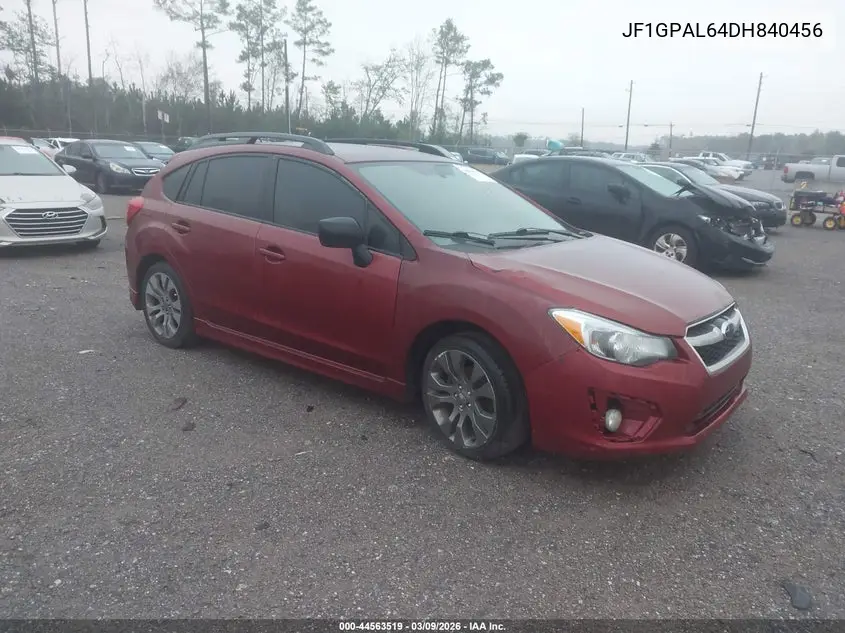 JF1GPAL64DH840456 2013 Subaru Impreza 2.0I Sport Premium