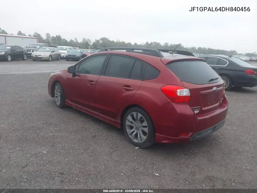 JF1GPAL64DH840456 2013 Subaru Impreza 2.0I Sport Premium