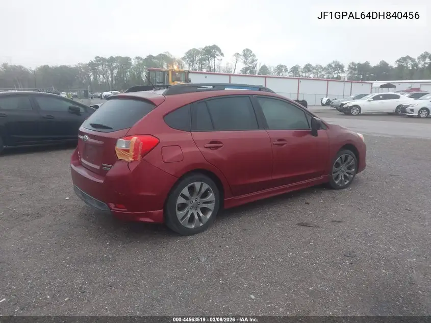 JF1GPAL64DH840456 2013 Subaru Impreza 2.0I Sport Premium