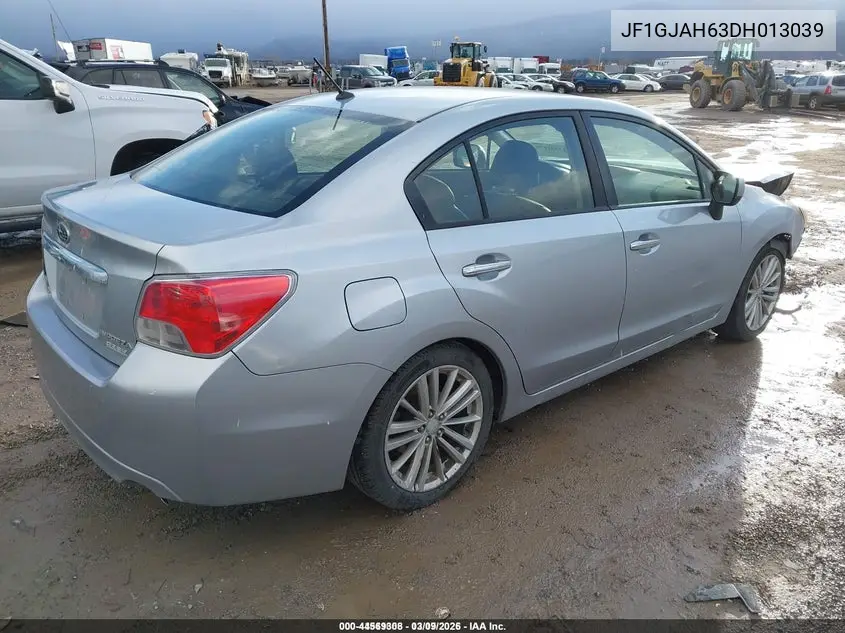 JF1GJAH63DH013039 2013 Subaru Impreza 2.0I Limited