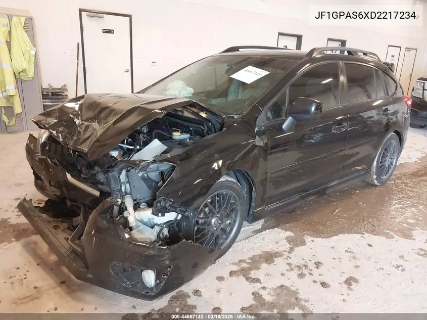 JF1GPAS6XD2217234 2013 Subaru Impreza 2.0I Sport Limited