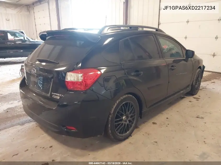 JF1GPAS6XD2217234 2013 Subaru Impreza 2.0I Sport Limited