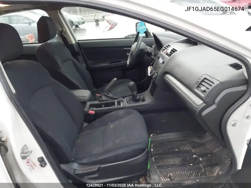 JF1GJAD65EG014674 2014 Subaru Impreza 2.0I Premium