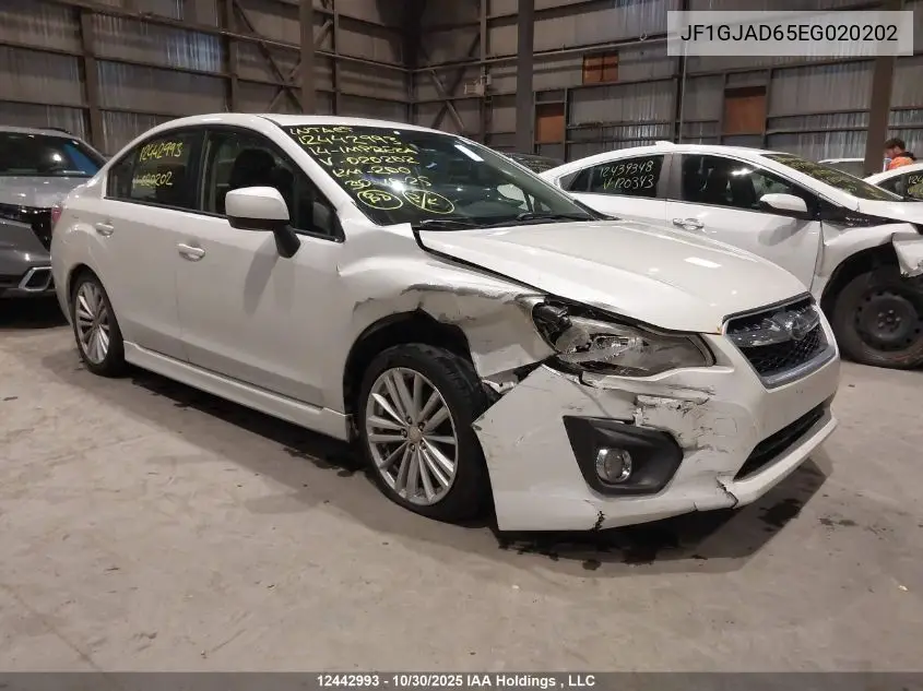 JF1GJAD65EG020202 2014 Subaru Impreza