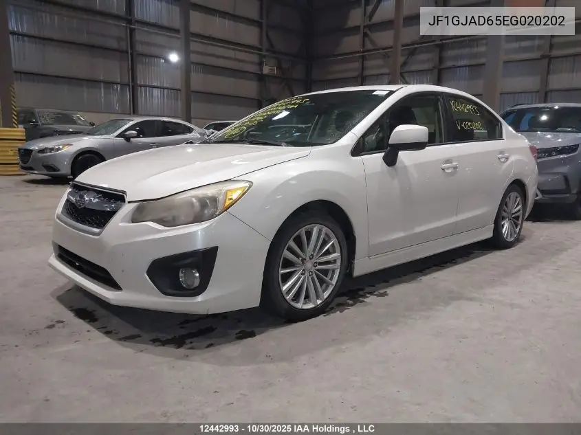 JF1GJAD65EG020202 2014 Subaru Impreza