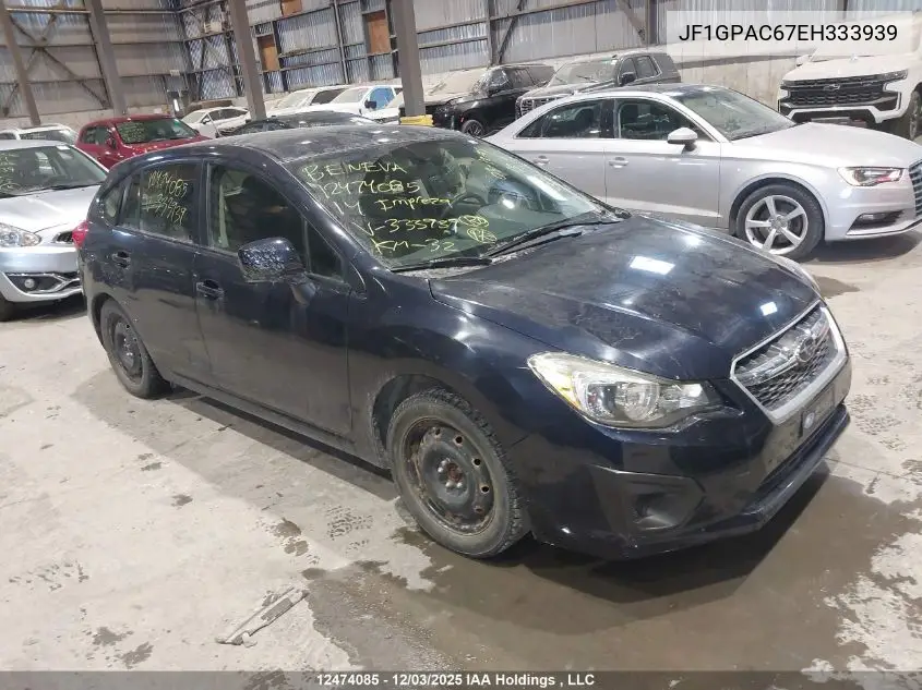 JF1GPAC67EH333939 2014 Subaru Impreza 2.0I Touring Package