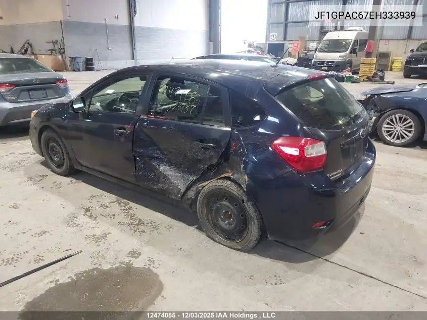 JF1GPAC67EH333939 2014 Subaru Impreza 2.0I Touring Package