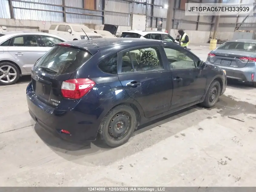 JF1GPAC67EH333939 2014 Subaru Impreza 2.0I Touring Package