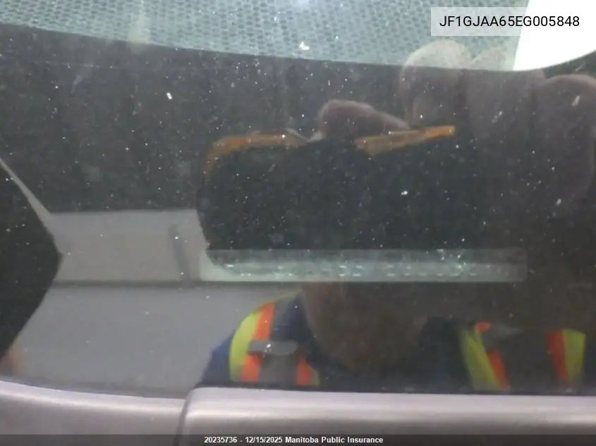 JF1GJAA65EG005848 2014 Subaru Impreza 2.0I