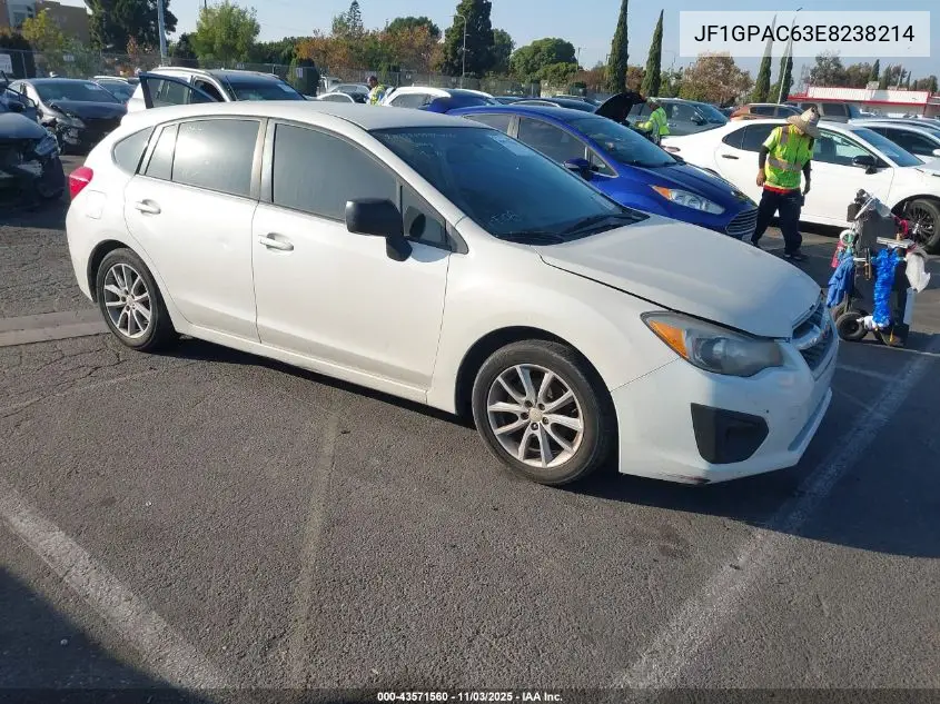 JF1GPAC63E8238214 2014 Subaru Impreza 2.0I Premium
