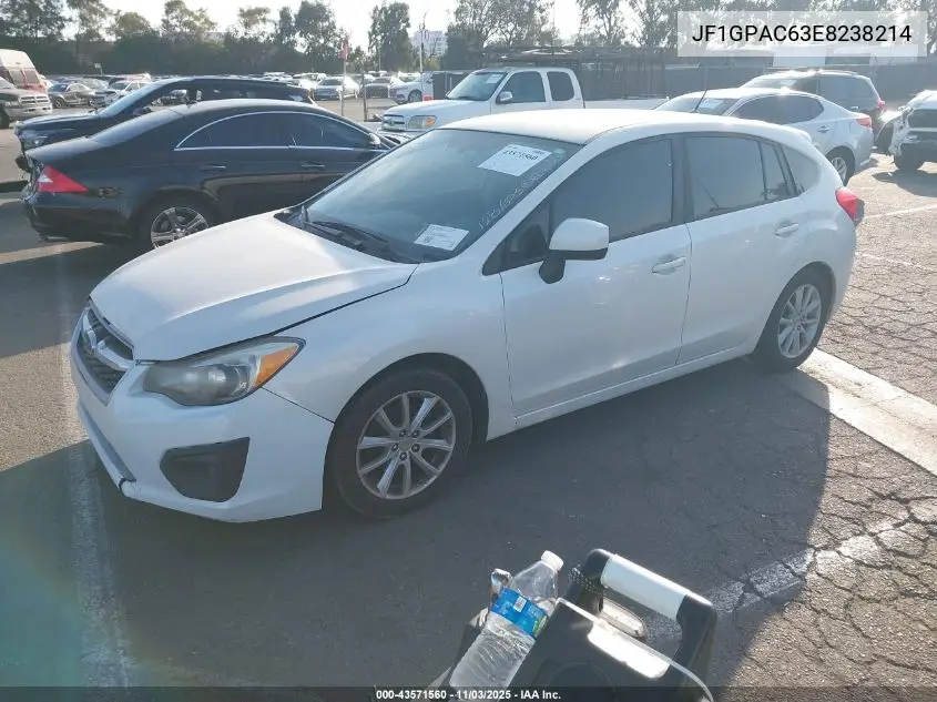 JF1GPAC63E8238214 2014 Subaru Impreza 2.0I Premium