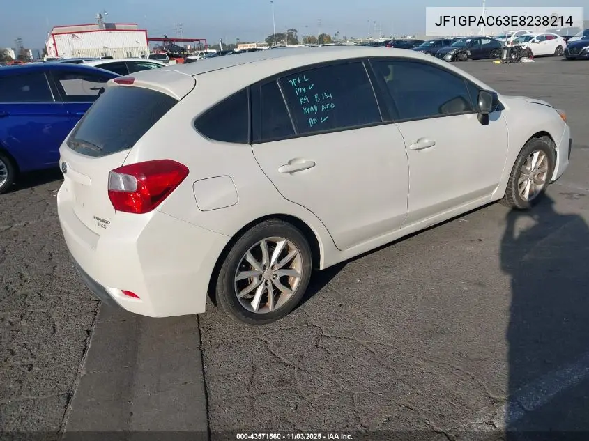JF1GPAC63E8238214 2014 Subaru Impreza 2.0I Premium