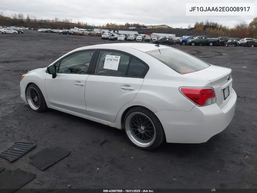 JF1GJAA62EG008917 2014 Subaru Impreza 2.0I