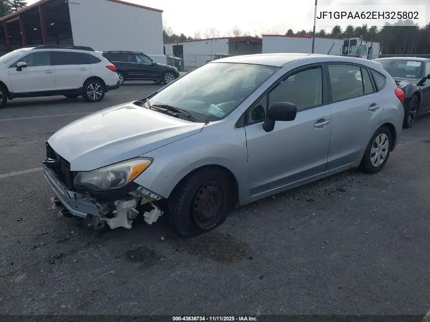 JF1GPAA62EH325802 2014 Subaru Impreza Wagon 2.0I