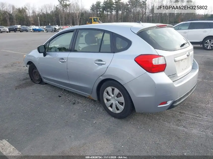 JF1GPAA62EH325802 2014 Subaru Impreza Wagon 2.0I