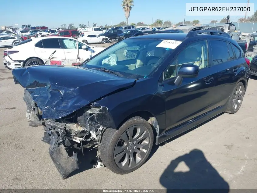 JF1GPAR62EH237000 2014 Subaru Impreza 2.0I Sport Limited