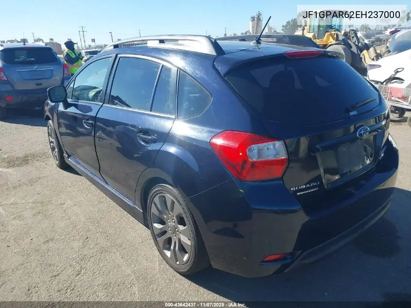 JF1GPAR62EH237000 2014 Subaru Impreza 2.0I Sport Limited