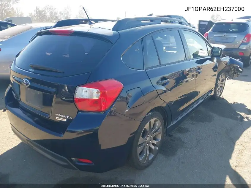 JF1GPAR62EH237000 2014 Subaru Impreza 2.0I Sport Limited