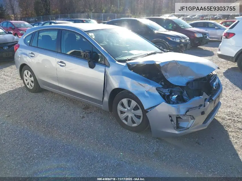 JF1GPAA65E9303755 2014 Subaru Impreza 2.0I