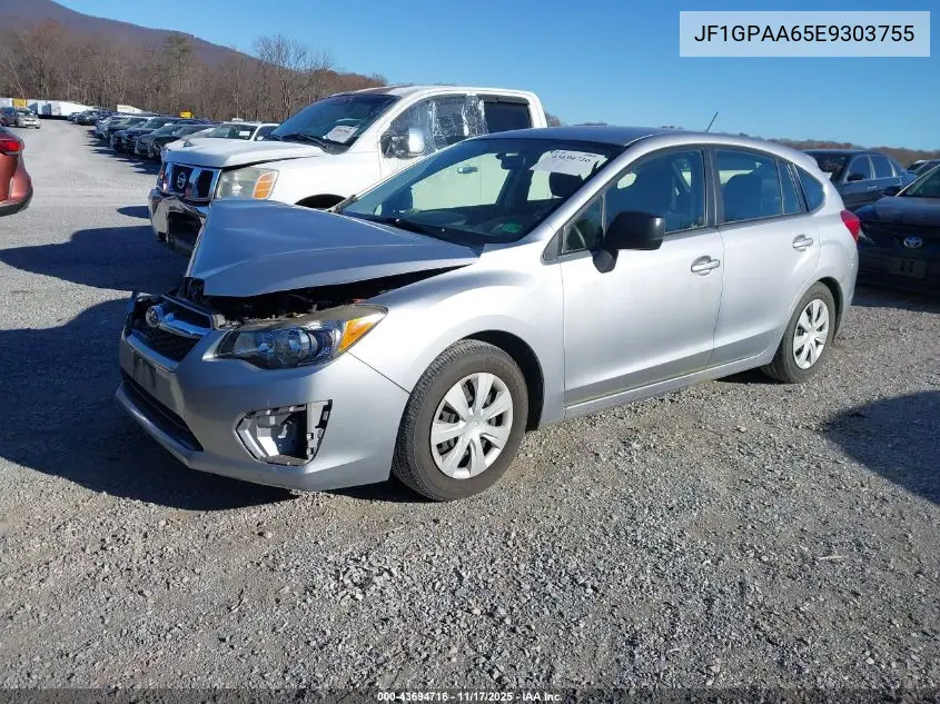 JF1GPAA65E9303755 2014 Subaru Impreza 2.0I