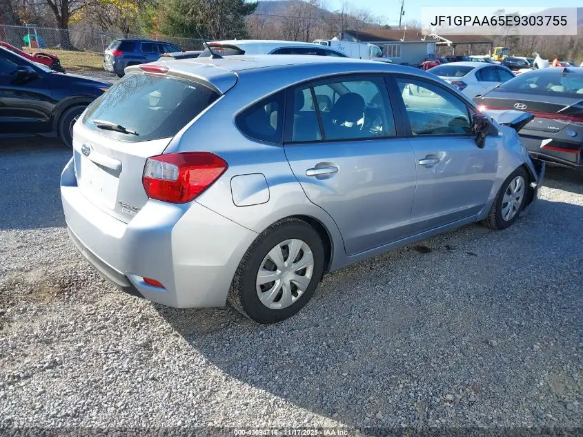 JF1GPAA65E9303755 2014 Subaru Impreza 2.0I