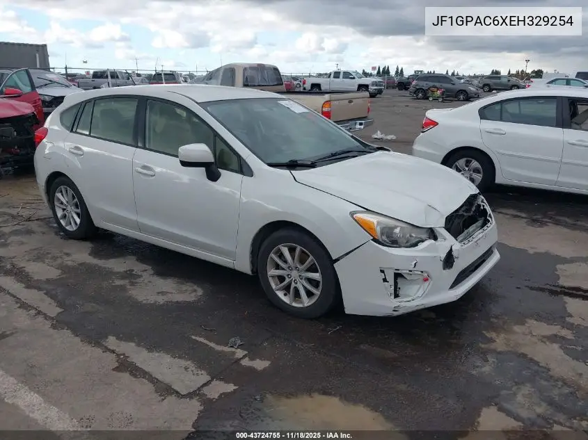 JF1GPAC6XEH329254 2014 Subaru Impreza 2.0I Premium