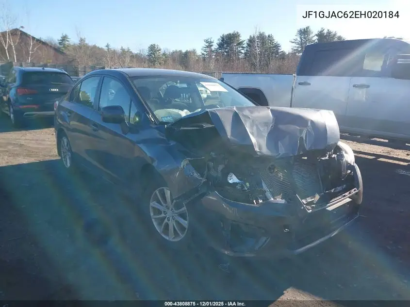 JF1GJAC62EH020184 2014 Subaru Impreza 2.0I Premium