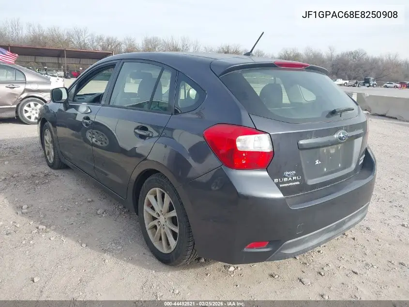 JF1GPAC68E8250908 2014 Subaru Impreza 2.0I Premium